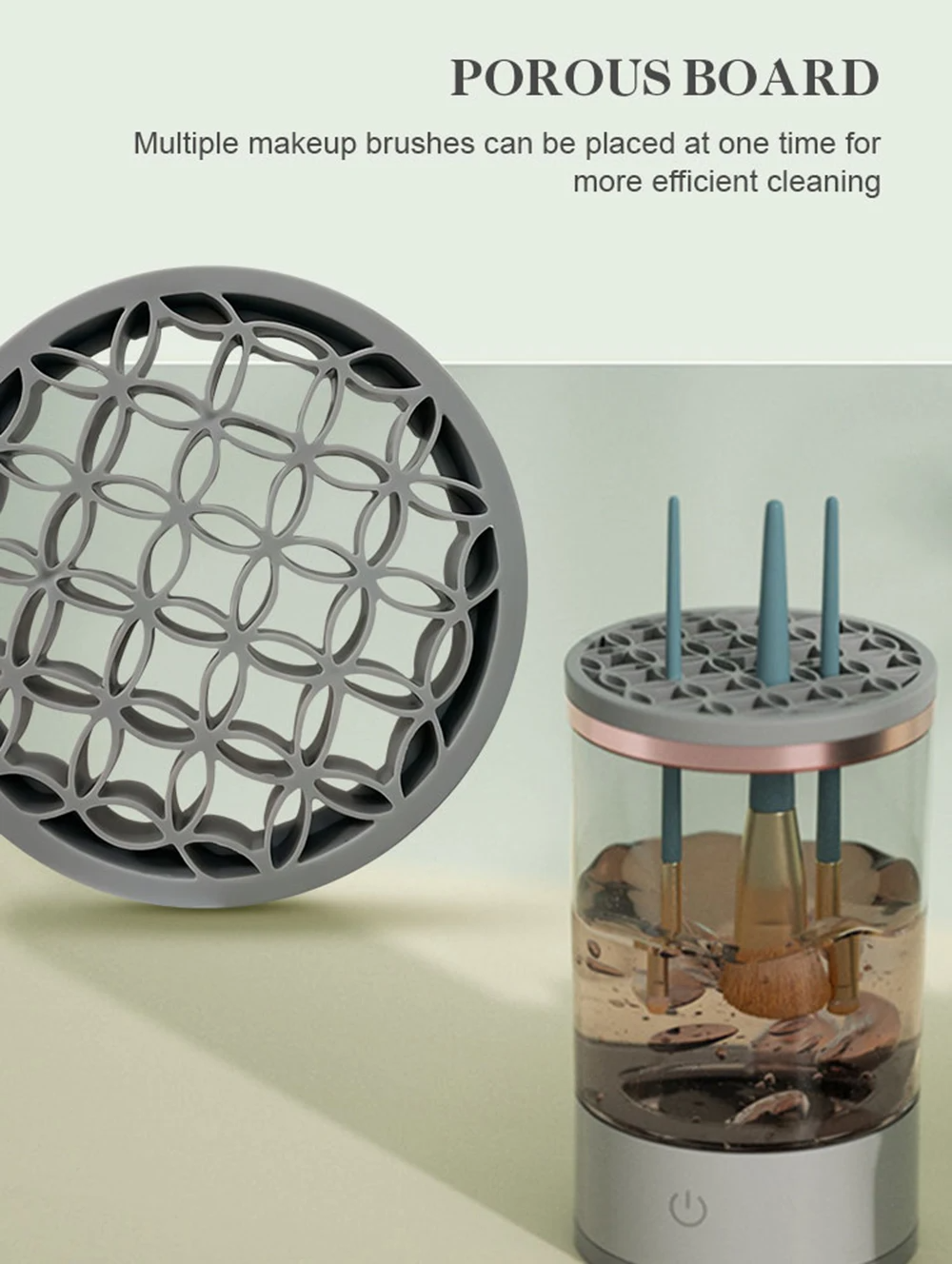 Automatic Brush Cleaner Electric Makeup Brush Cleaning Machine Fast