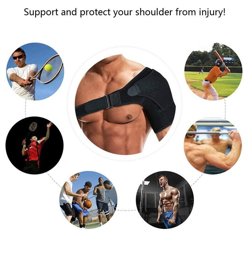 Shoulder Brace Support Compression Sleeve Torn Rotator Cuff AC Joint