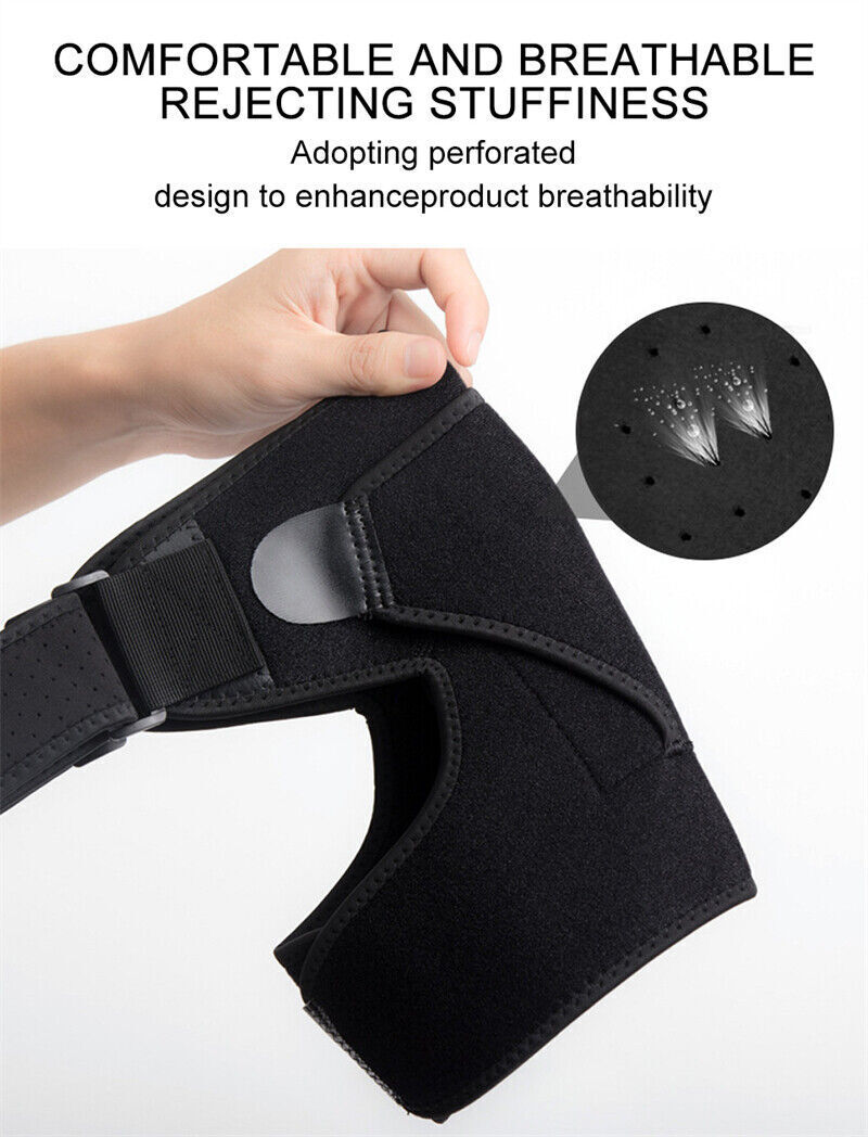 Shoulder Brace Support Compression Sleeve Torn Rotator Cuff AC Joint