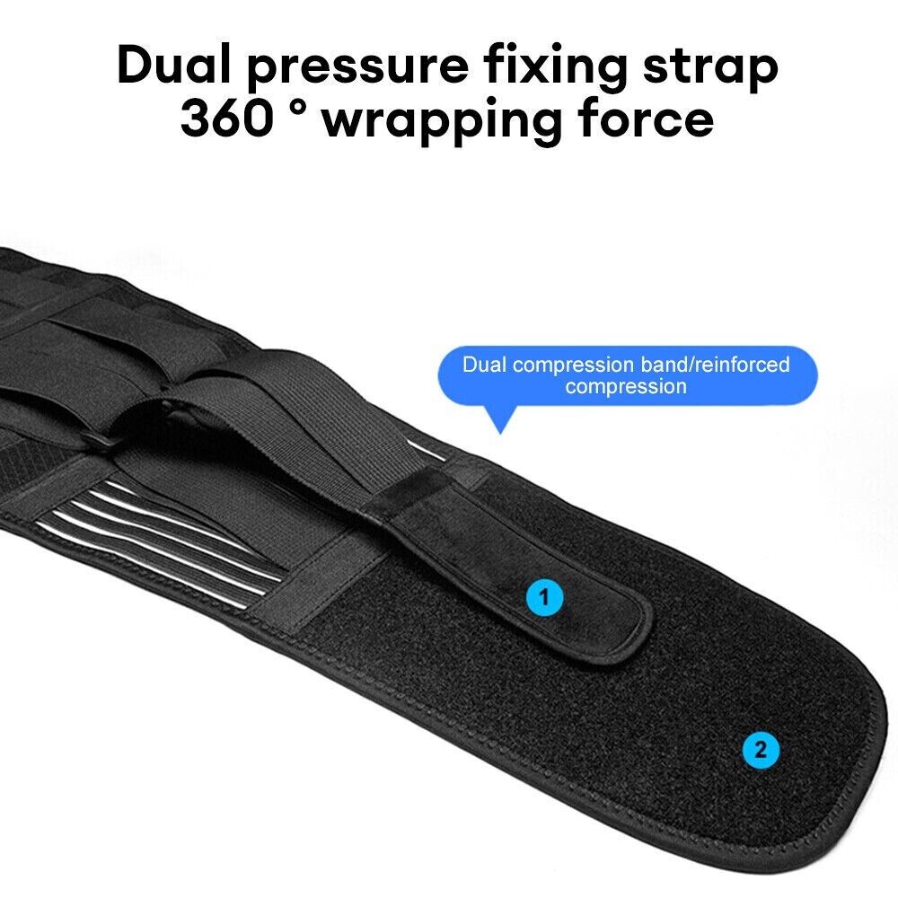 Adjustable Lower Back Brace Lumbar Support Waist Belt For Men Women