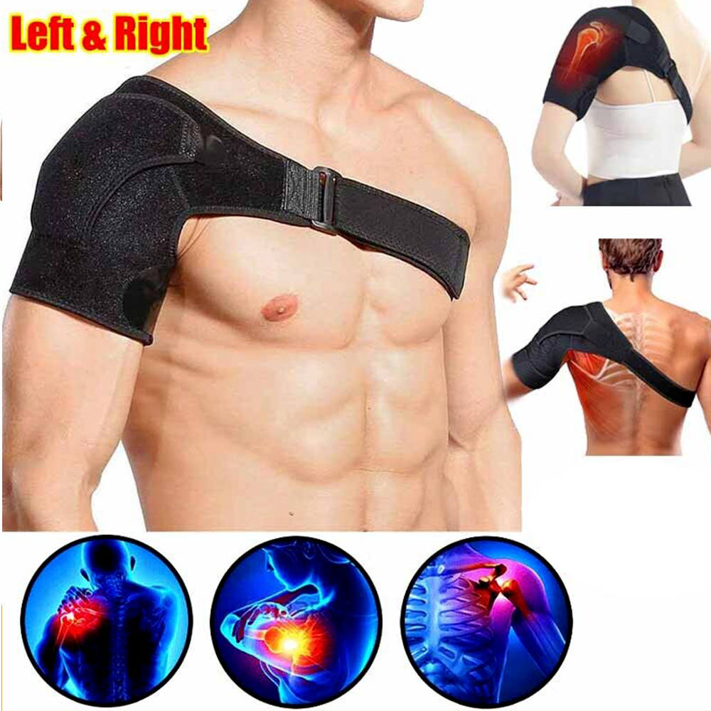 Shoulder Brace Support Compression Sleeve Torn Rotator Cuff AC Joint