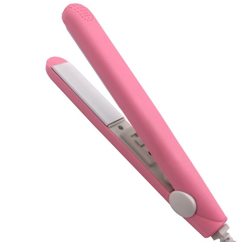 Mini Portable Hair Iron Hair Straightener Curler Professional Hair