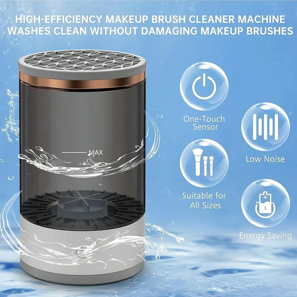 Automatic Brush Cleaner Electric Makeup Brush Cleaning Machine Fast