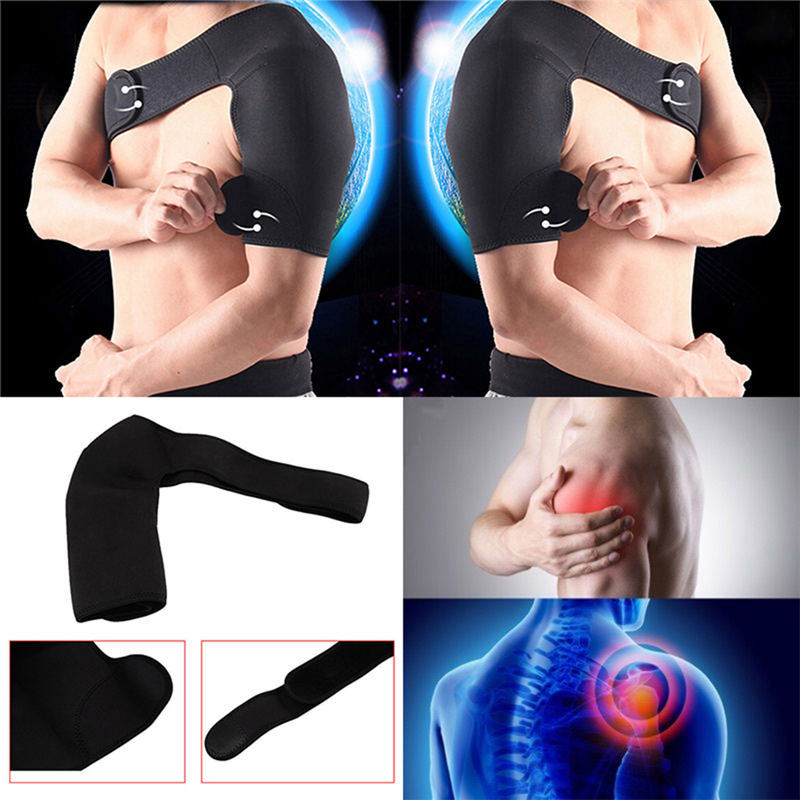 Shoulder Brace Support Compression Sleeve Torn Rotator Cuff Relief