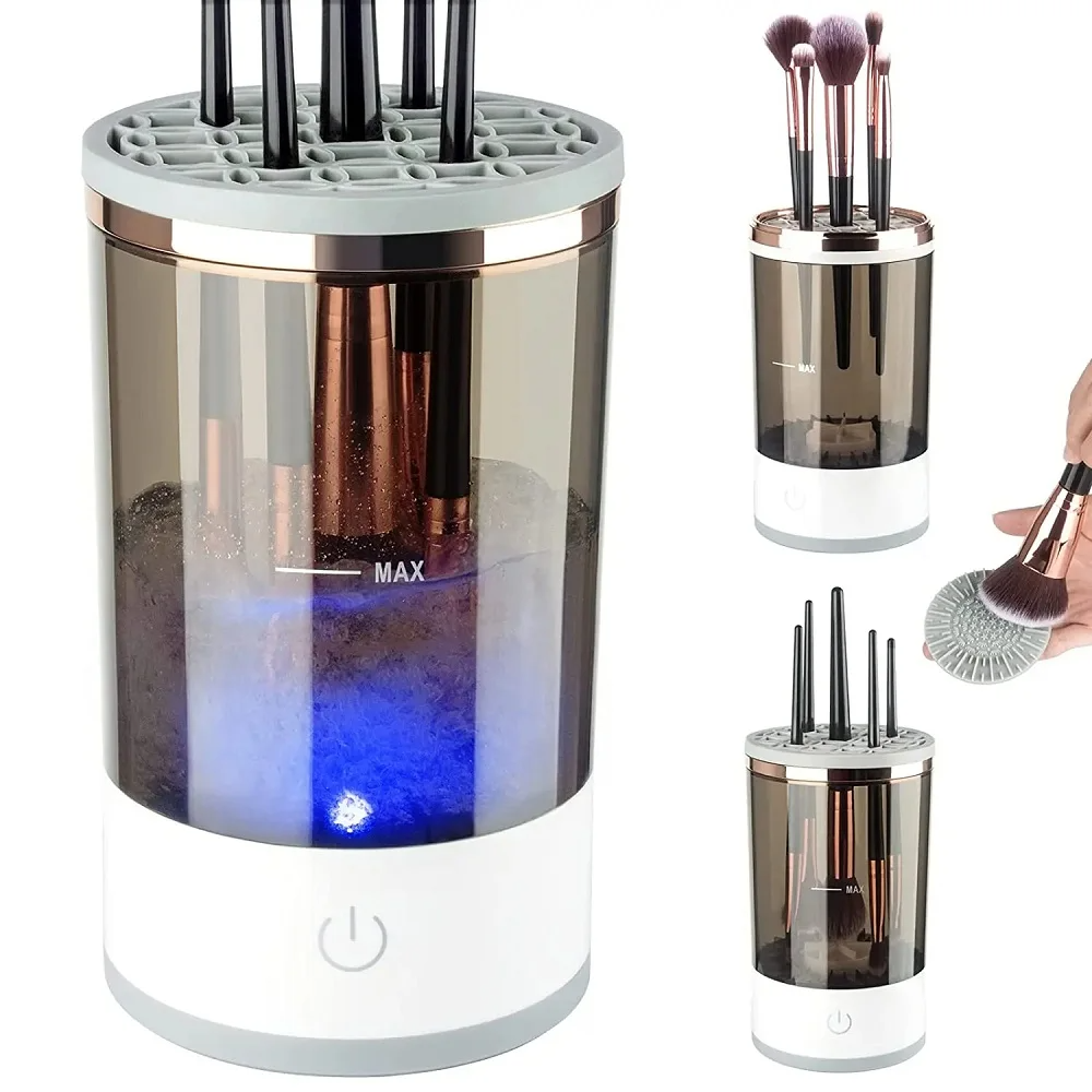 Automatic Brush Cleaner Electric Makeup Brush Cleaning Machine Fast