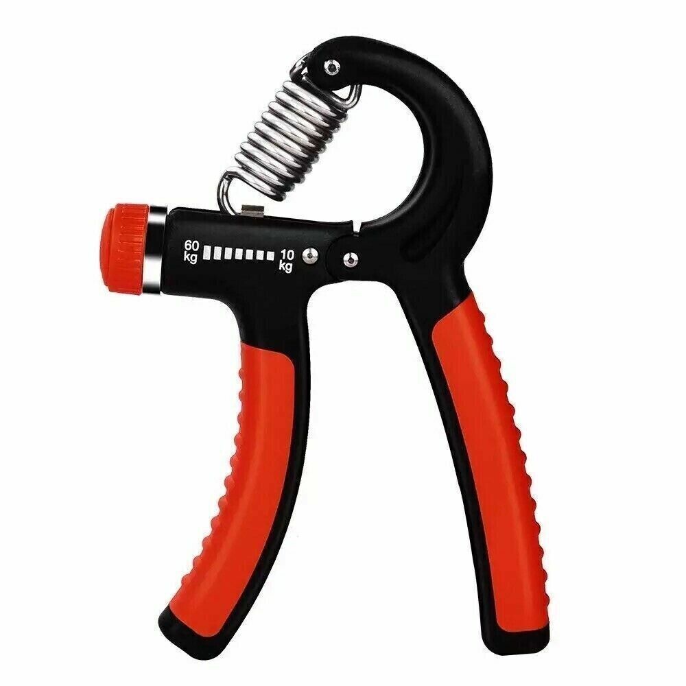 Hand Grip Strength Power Trainer Gripper Strengthener Adjustable Gym