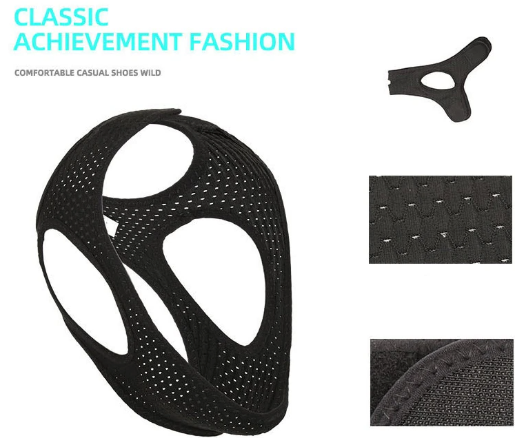 Anti Snoring Chin Strap Sleep Apnea Snore Stop Belt Snoreless Sleep