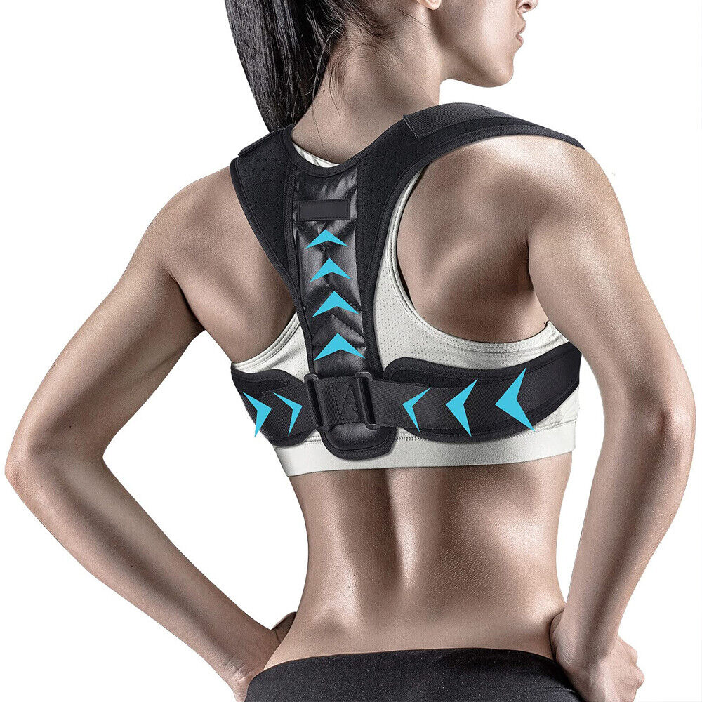 Posture Corrector Adjustable Back Brace Shoulder Support Clavicle Belt