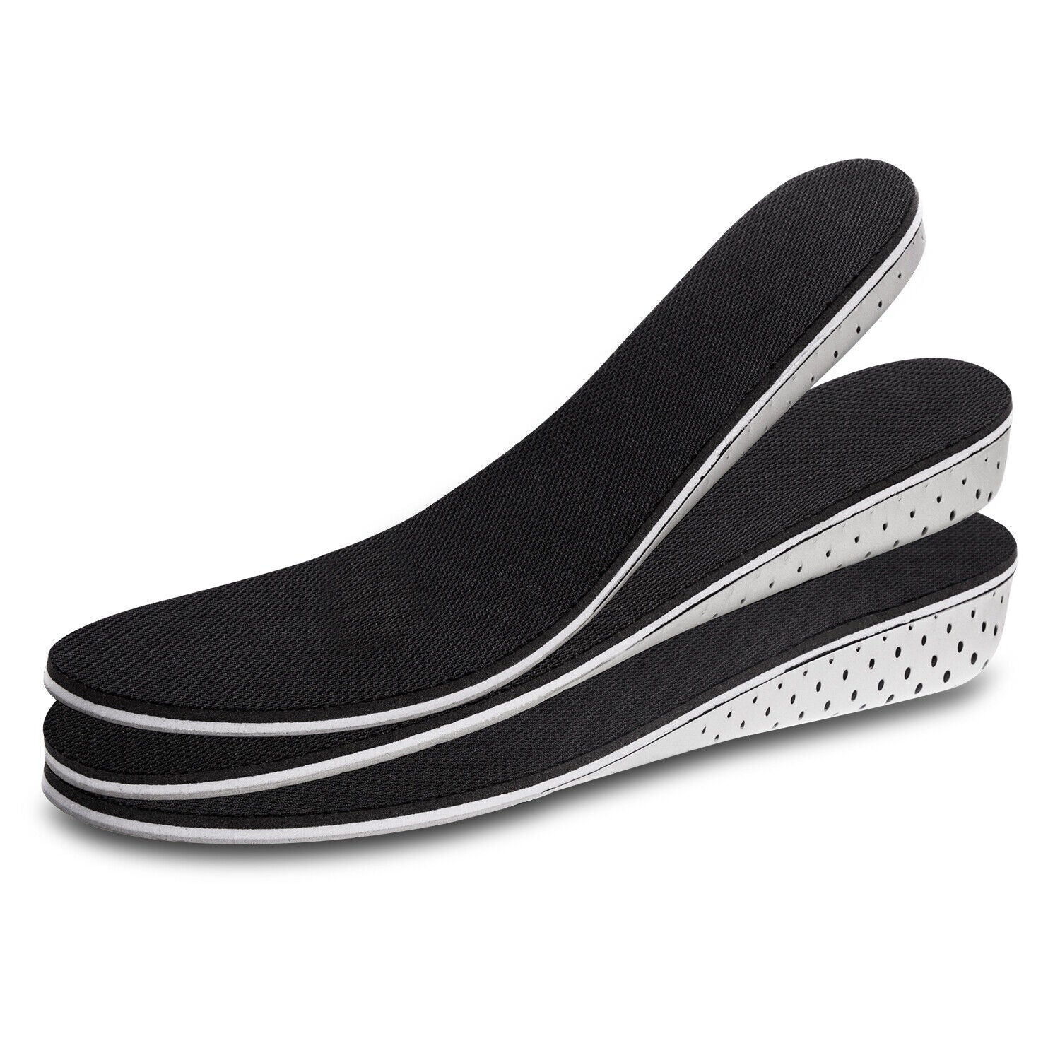 Men Women Invisible Height Increase Insoles Heel Lift Taller Shoe