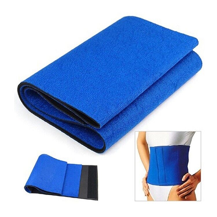 Waist Trimmer Belt Sweat Band Wrap Ab Stomach Weight Loss Fat Burner