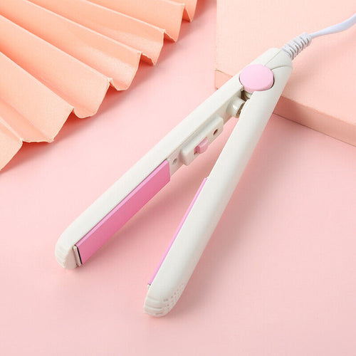 Mini Portable Hair Iron Hair Straightener Curler Professional Hair