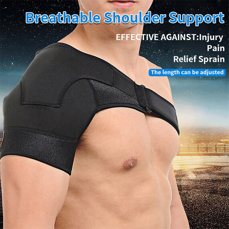 Shoulder Brace Support Compression Sleeve Torn Rotator Cuff AC Joint