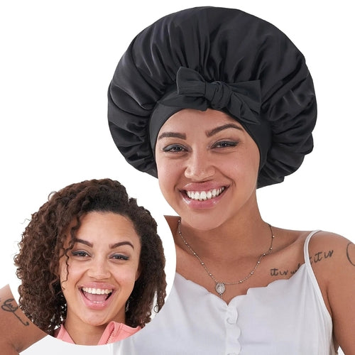 Silk Bonnet For Sleeping Women, Satin Hair Bonnet For Sleeping For
