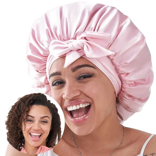 Silk Bonnet For Sleeping Women, Satin Hair Bonnet For Sleeping For