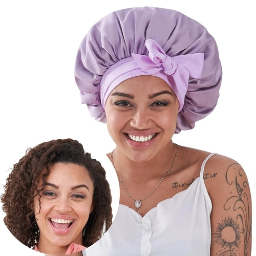 Silk Bonnet For Sleeping Women, Satin Hair Bonnet For Sleeping For